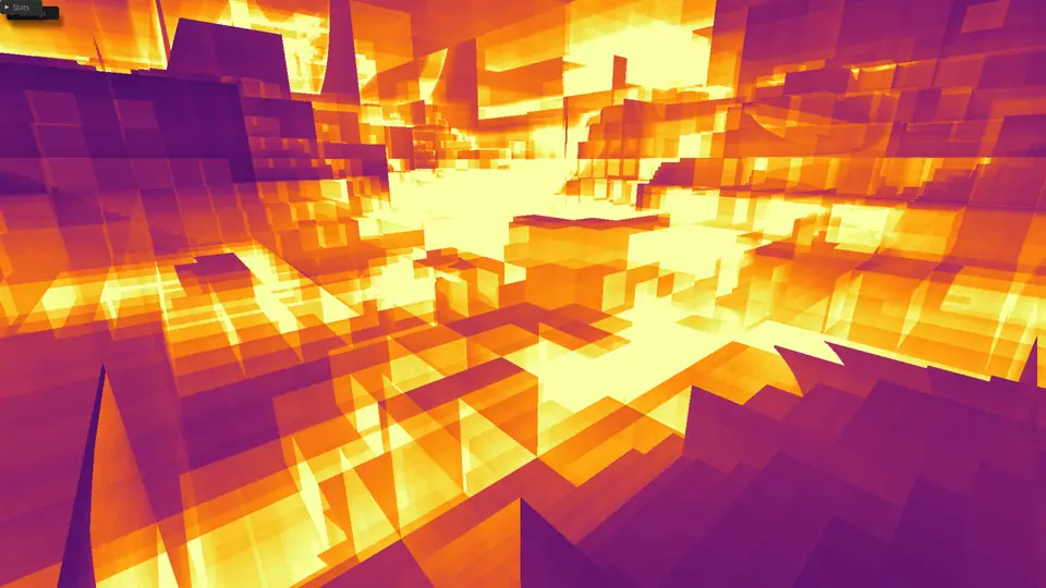Traversal cost heatmap