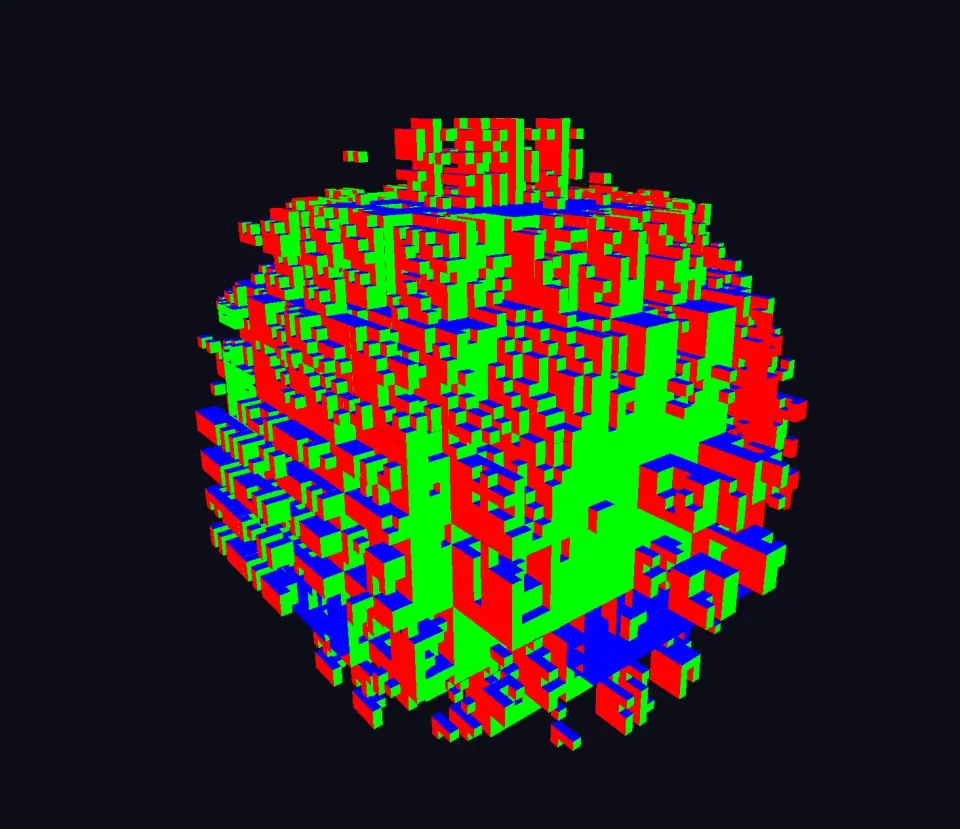Voxel Ray Traversal Research, capture 5