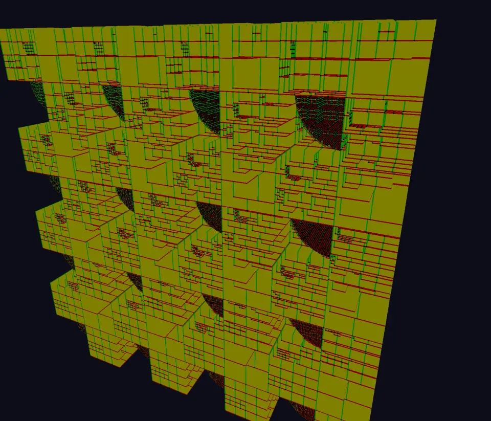Voxel Ray Traversal Research, capture 10